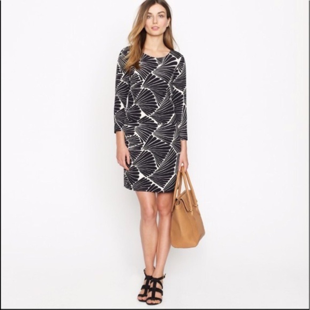 J.Crew Jules Shift Dress in Fanfare